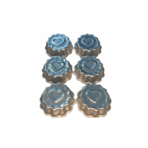 KIT MINI BALLERINE CRESPA CORAÇÃO